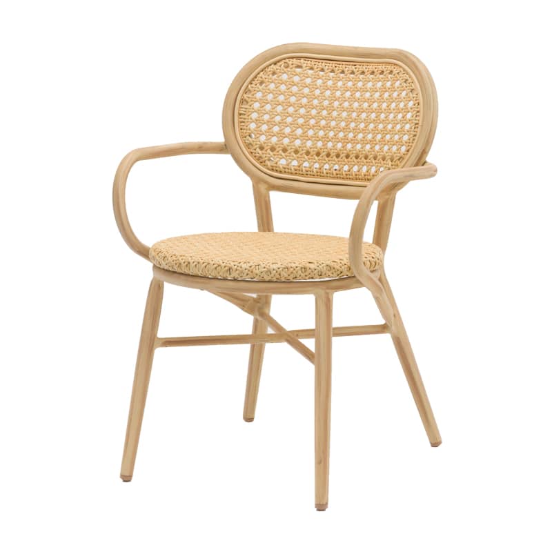 terrasstoel linz arm honey