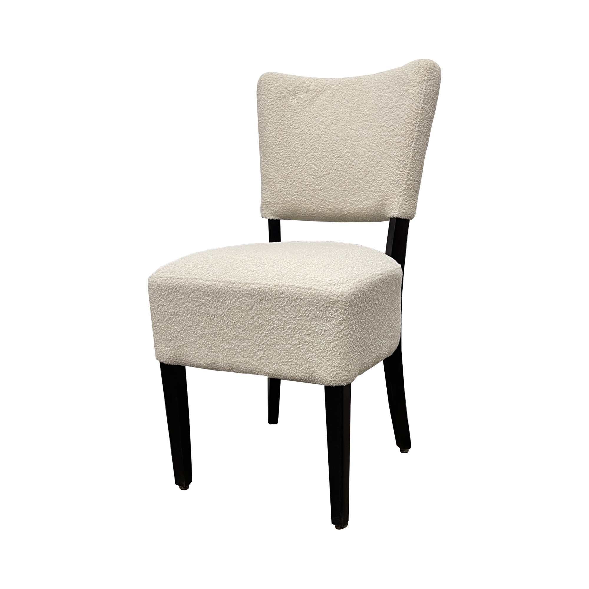 Stoel Lisa bouclé creme