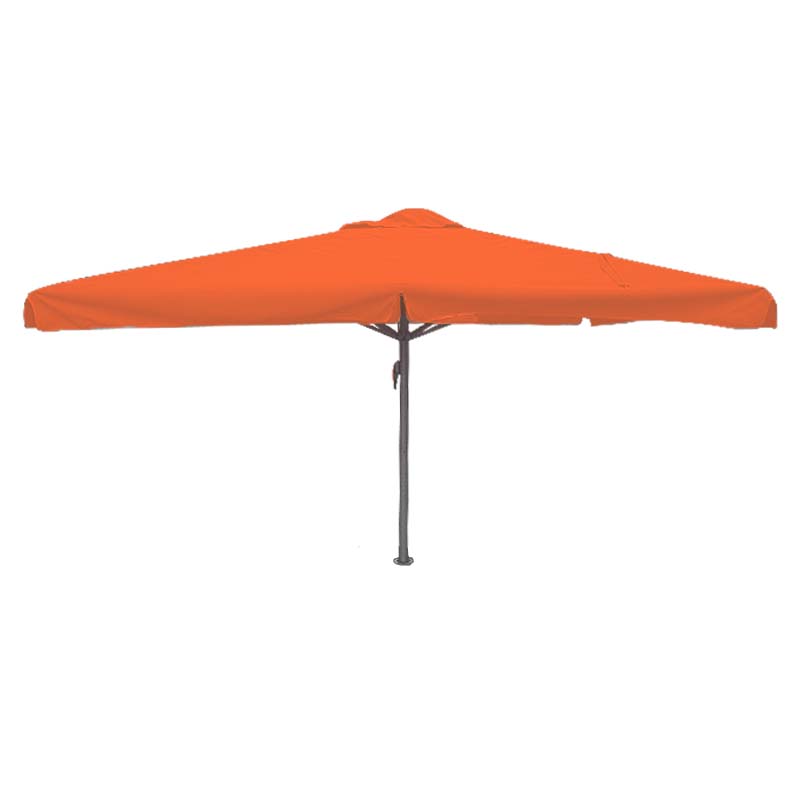 Tulpen aluminium Pool Parasol Karin 400x400 oranje - Okido B.V.