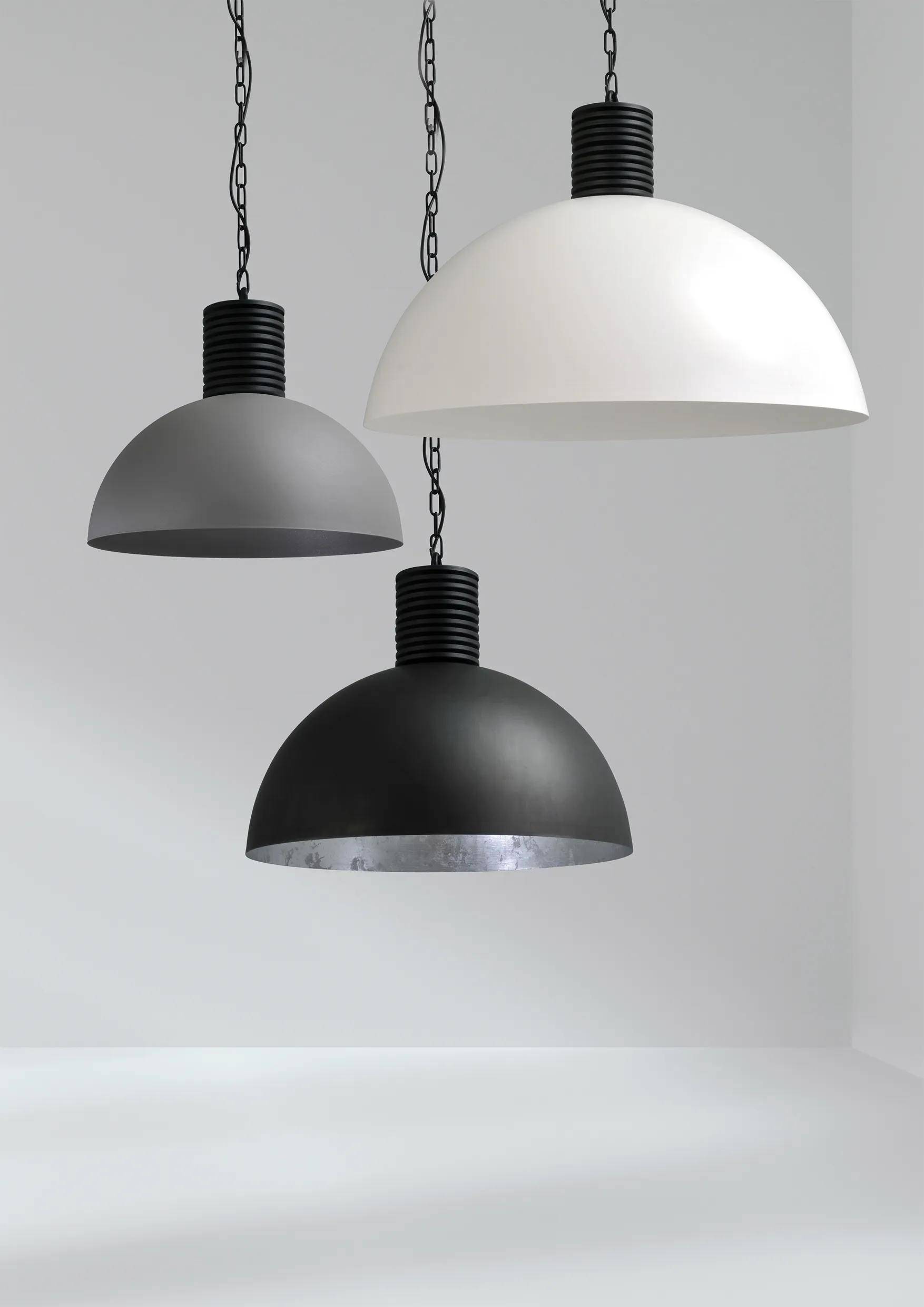 larino sfeer met ringen Lamp Larino Betonlook