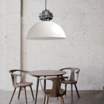 Lamp Larino Motorblok Wit