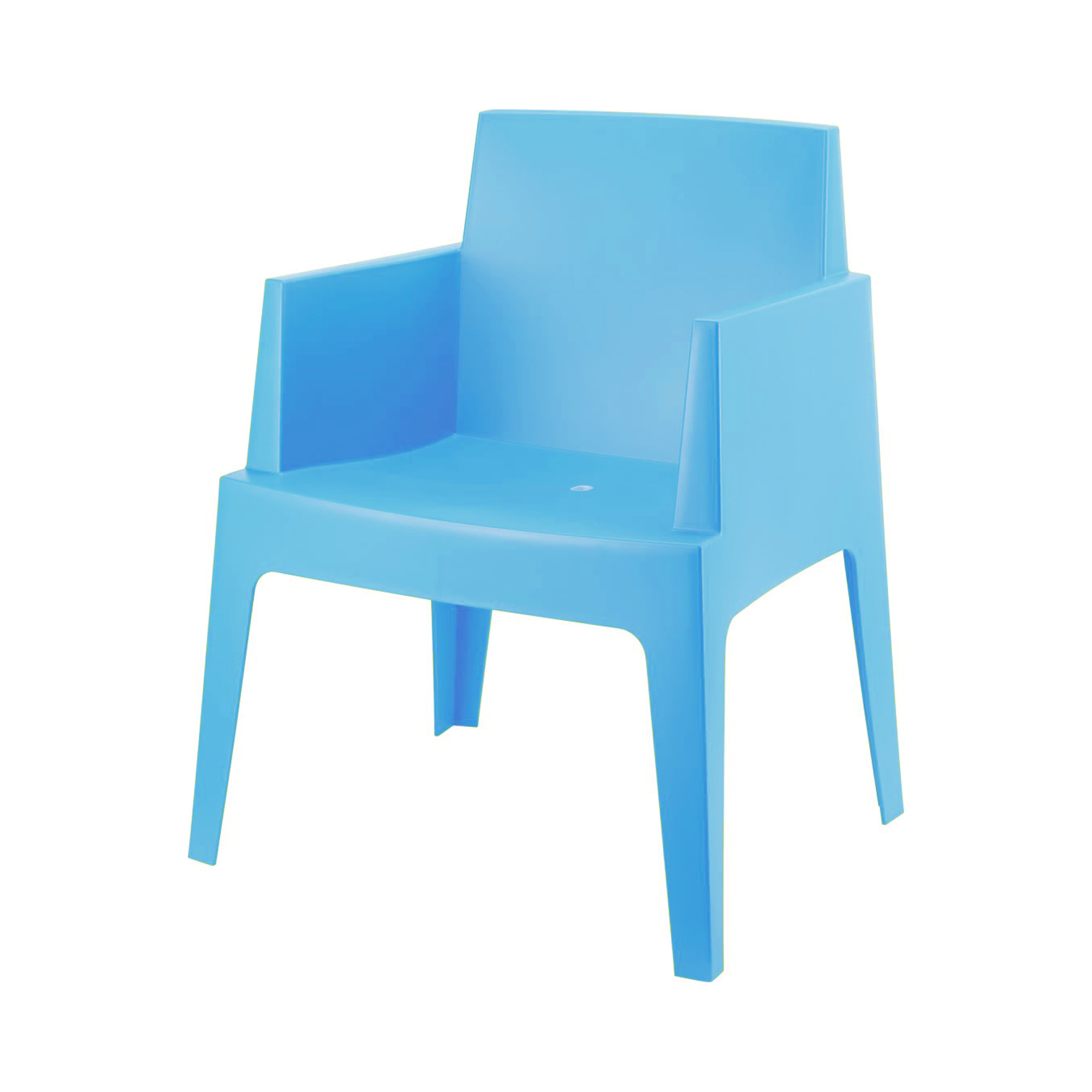box blauw 2 - Aanbieding: terrasstoelen