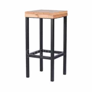 Barkruk Cesar hout