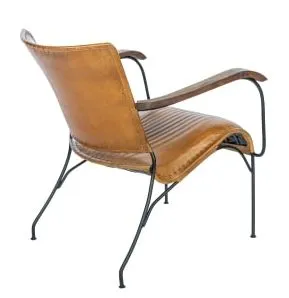 axel3 Loungestoel Axel bruin