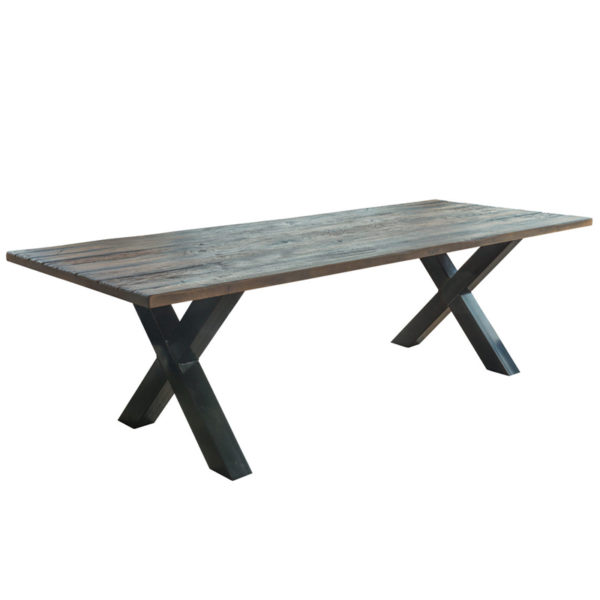 Tafel Eiken Antiek X-poot