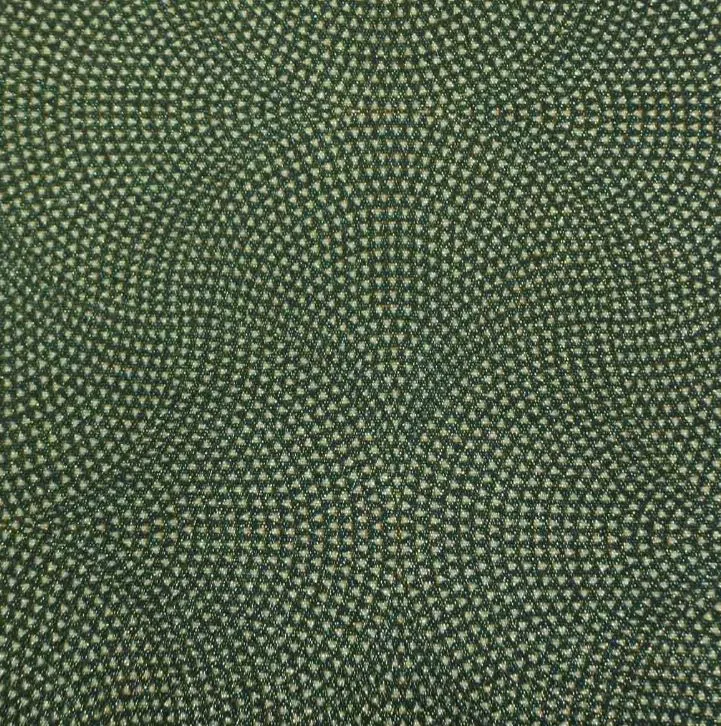 18100 Twinkles dark green Stoel Richmond goudbruin met print