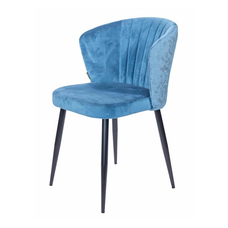 Stoel Richmond velvet blauw