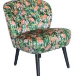 Fauteuil Sascha met print
