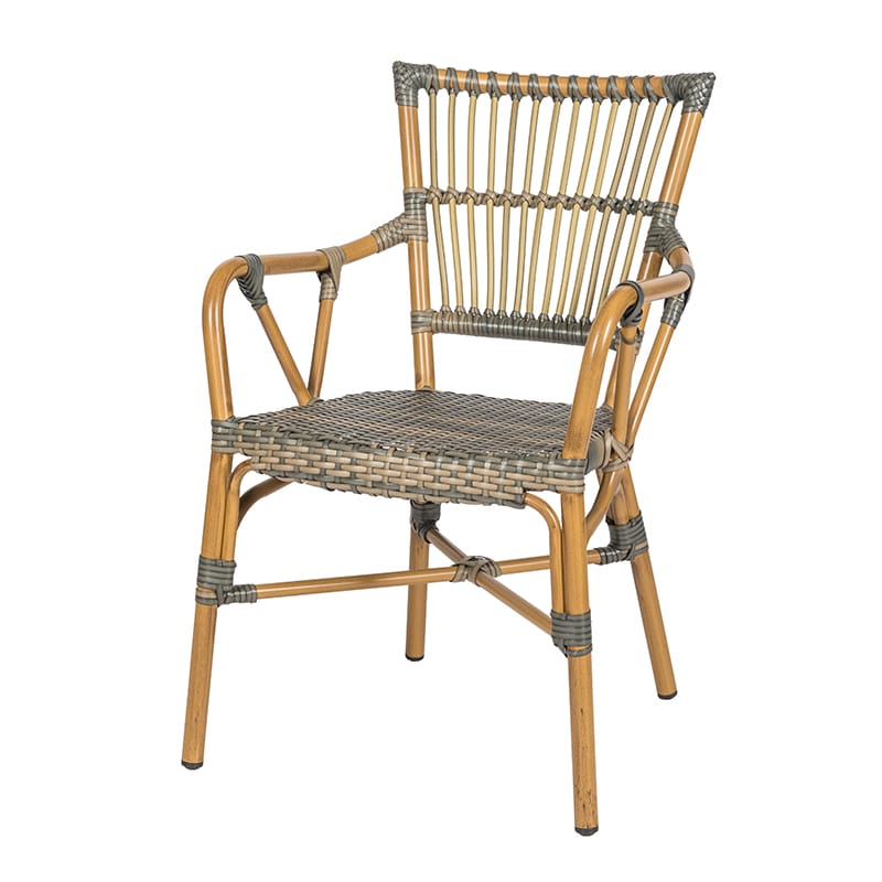 Terrasstoel Amalfi Retro/Bamboo Look