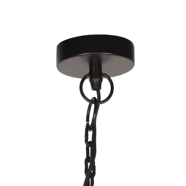 Hanglamp Drop zwart metaal