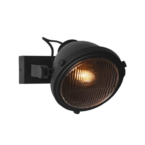 Wandlamp Tuk Tuk zwart