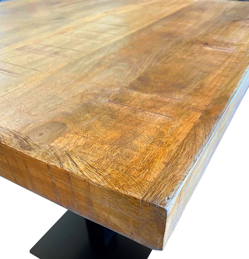 Brawl naakt Clancy Tafel mangohout 120x70 - Okido B.V.