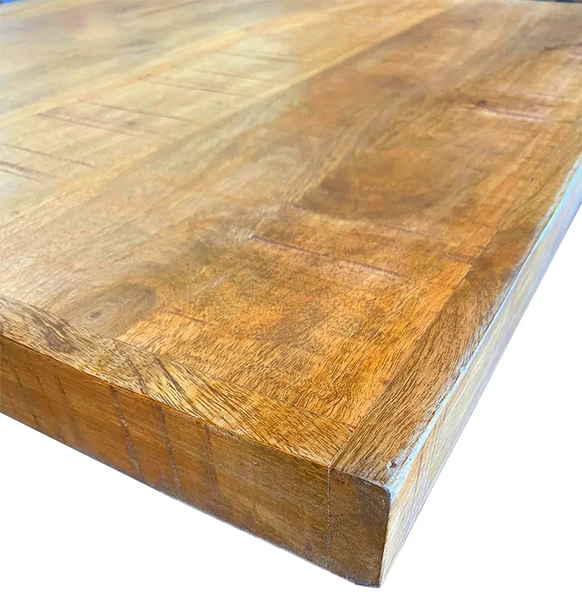 mango blad detail Tafelblad mangohout 120×70