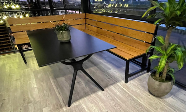 Outdoorbank Oslo 120 cm