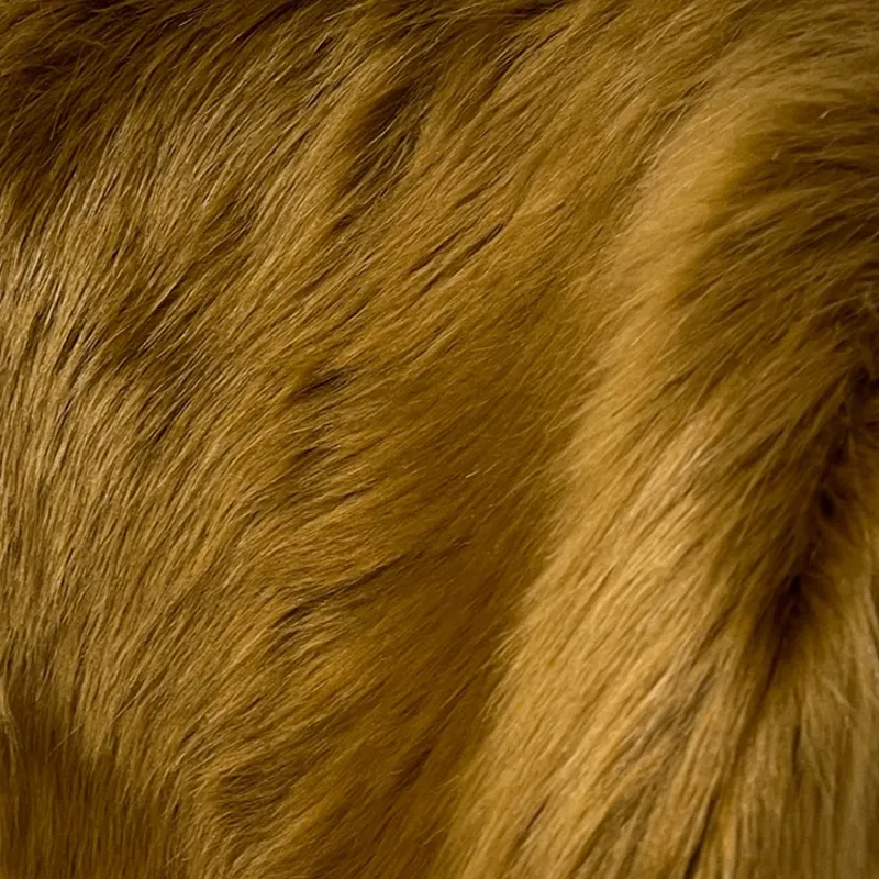 kenia stof detail Stoel Alexia goudgeel