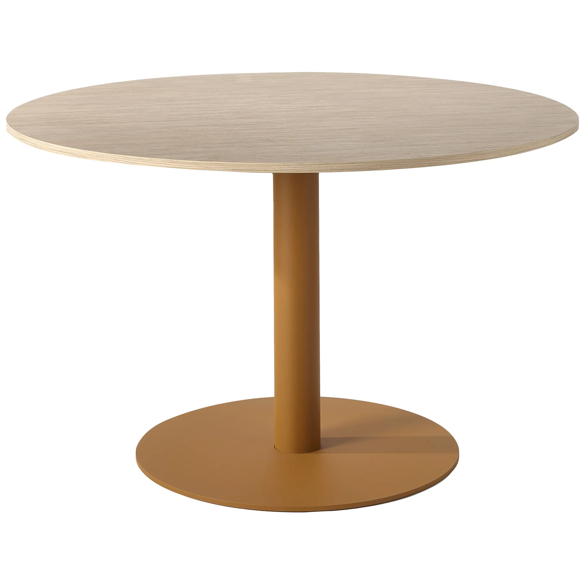 Tafel Ton sur Ton okerbruin Dinertafel Ton sur Ton