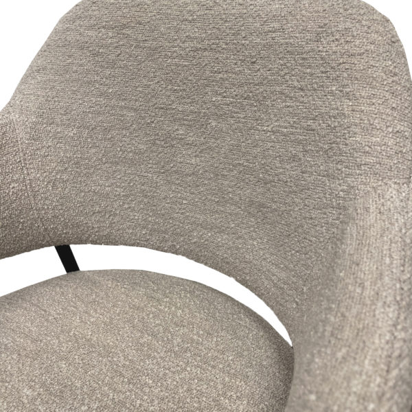 Armstoel Luzern natural bouclé
