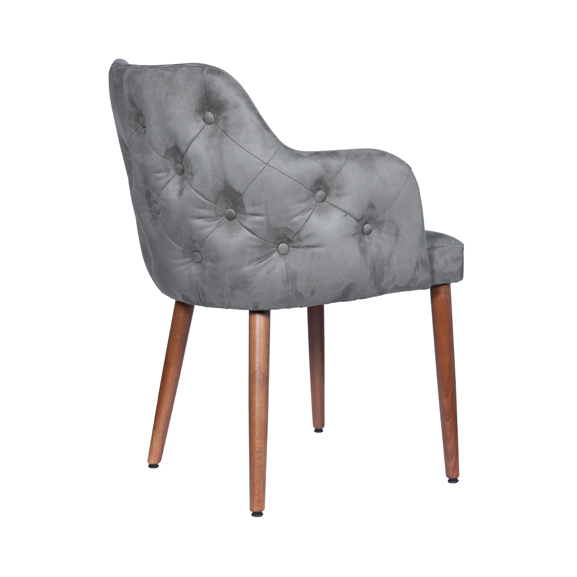 Armstoel Nina velvet Armstoel Nina gecapitonneerd