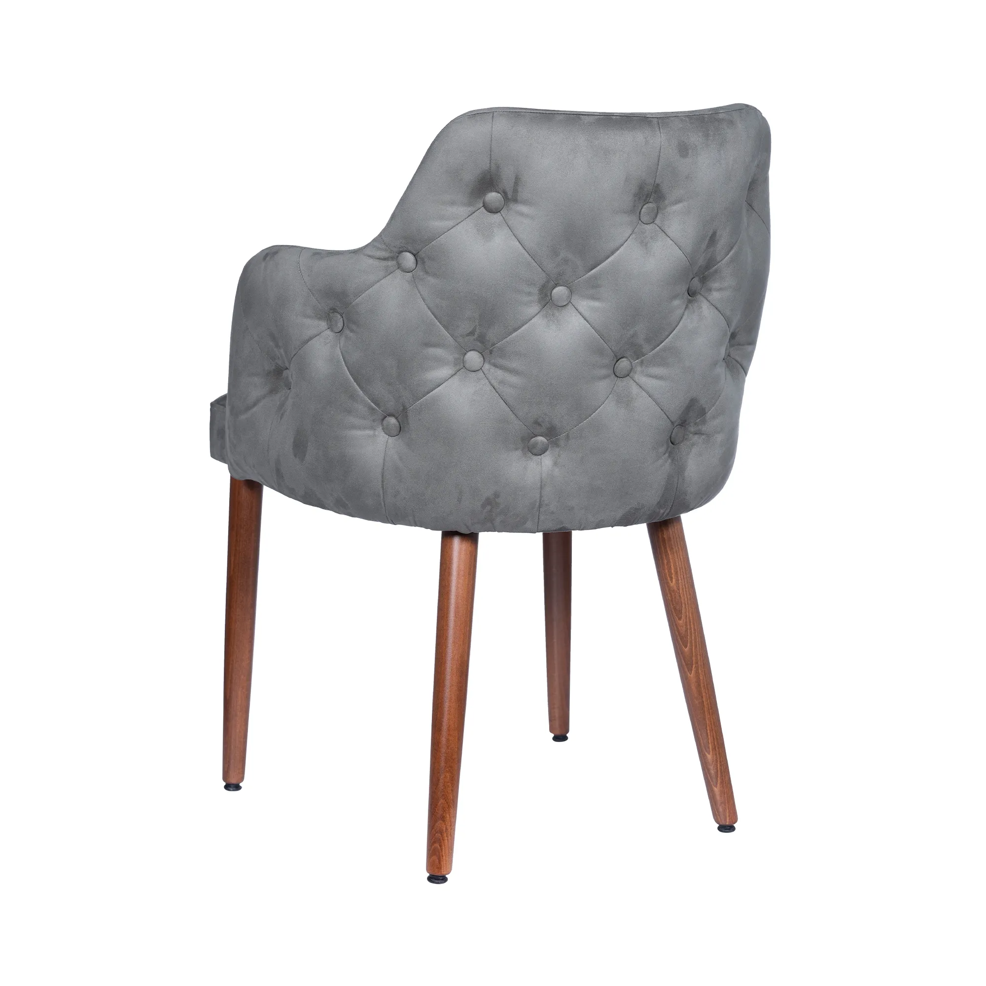 Armstoel Nina velvet Armstoel Nina gecapitonneerd