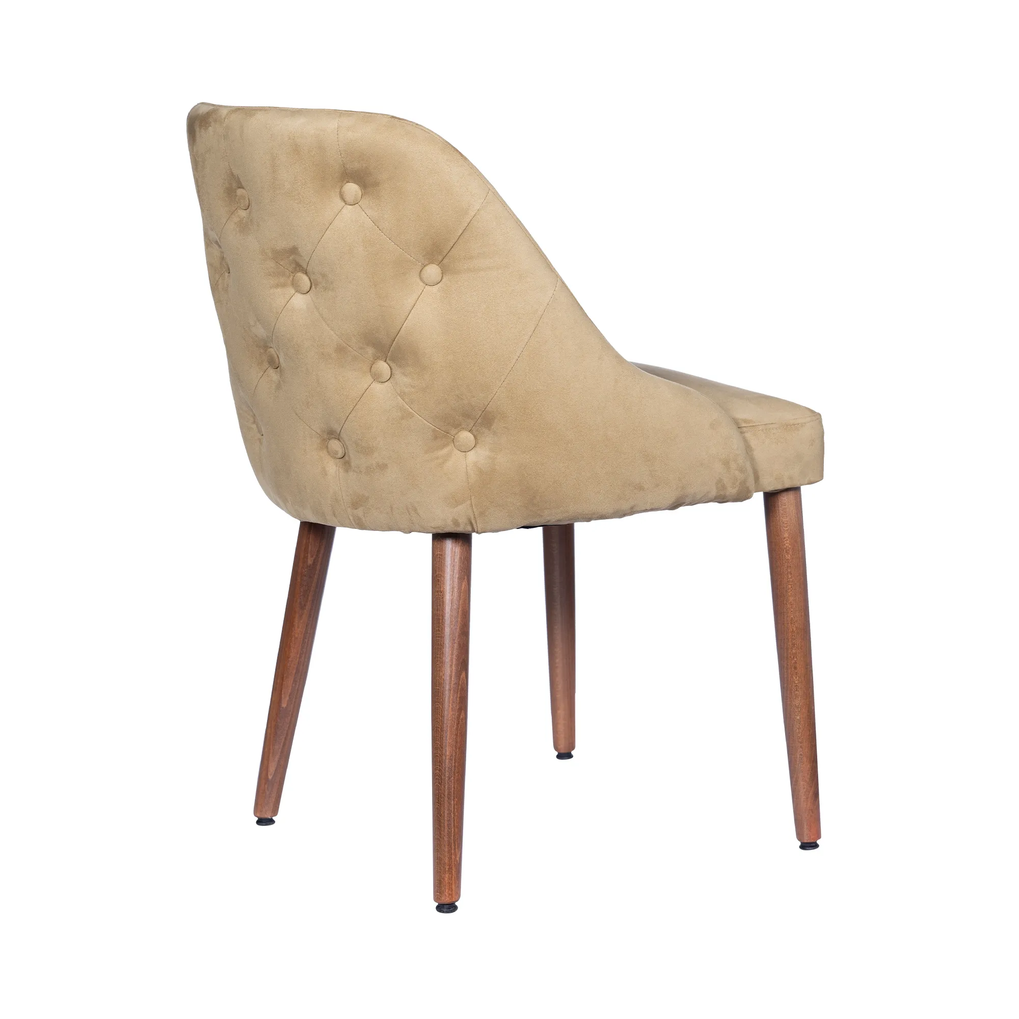 Stoel Nina velvet Stoel Nina gecapitonneerd