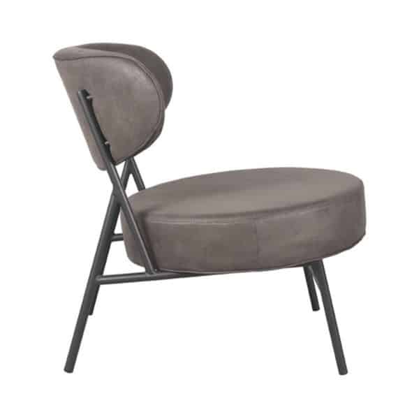 Fauteuil Zack antraciet