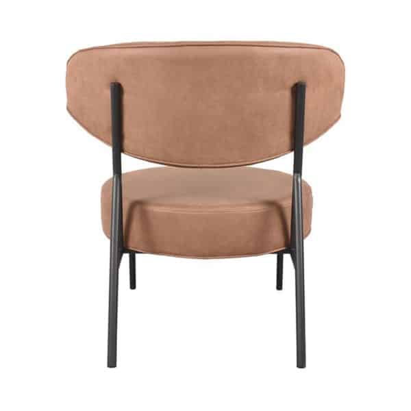 Fauteuil Zack cognac