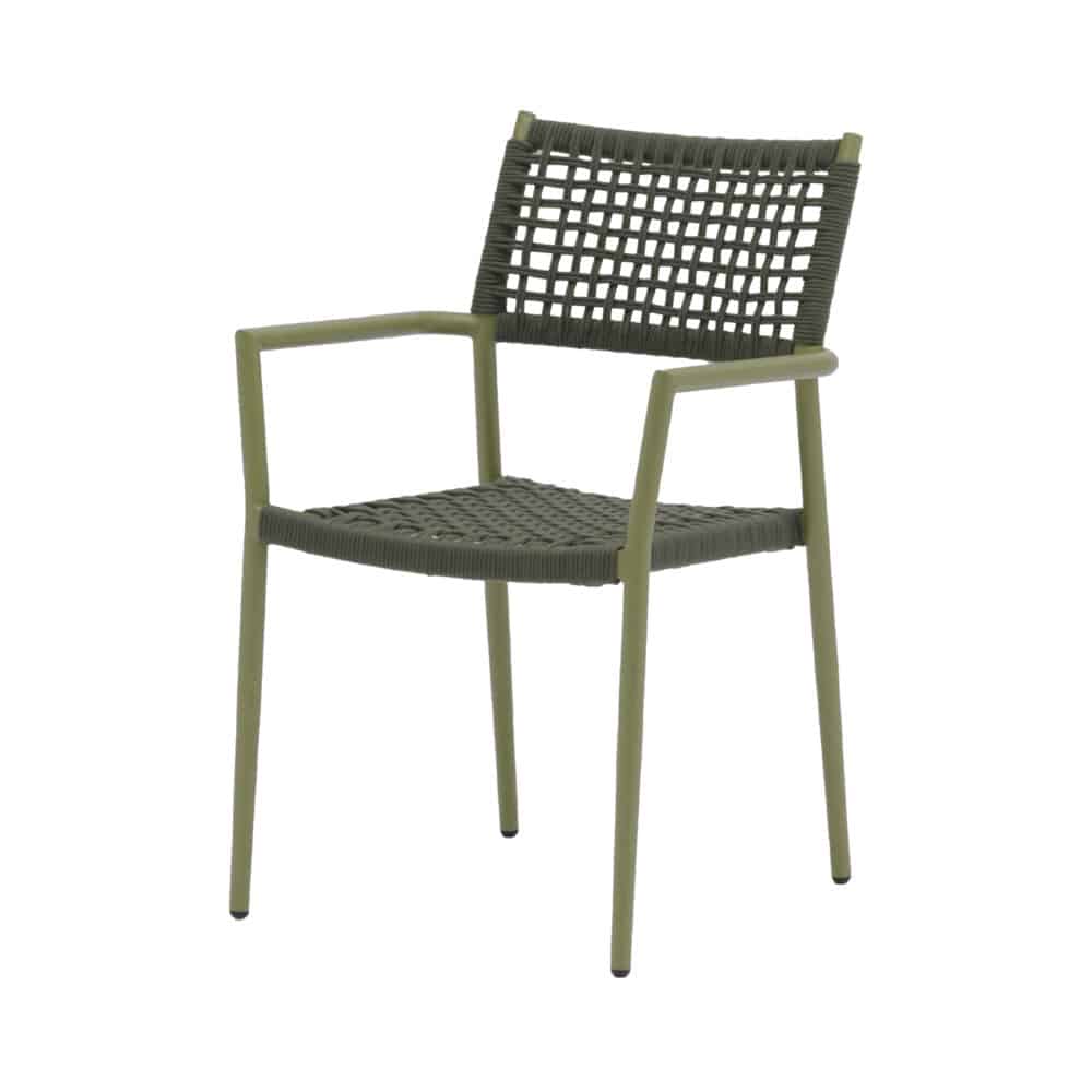 Terrasstoel Coco groen 1000x1000 - Summer Sale