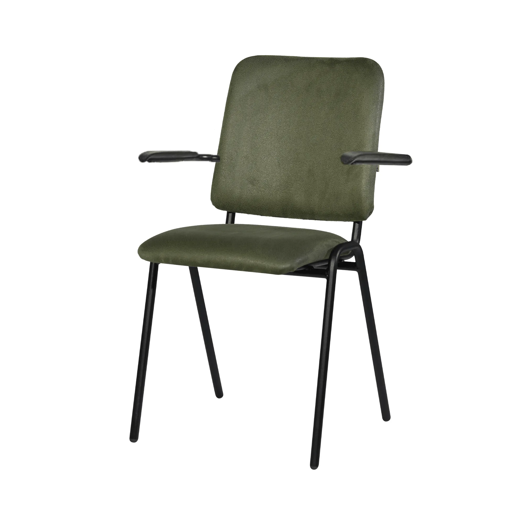 Armstoel Ryan groen Armstoel Ryan groen kunstleer
