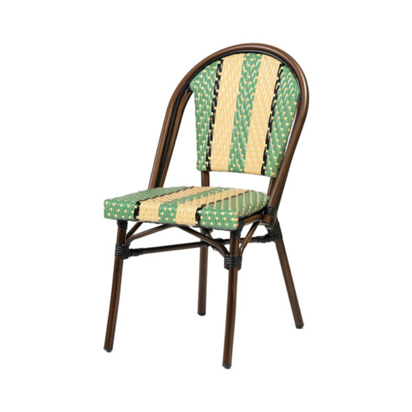 Terrasstoel Belle mint/beige