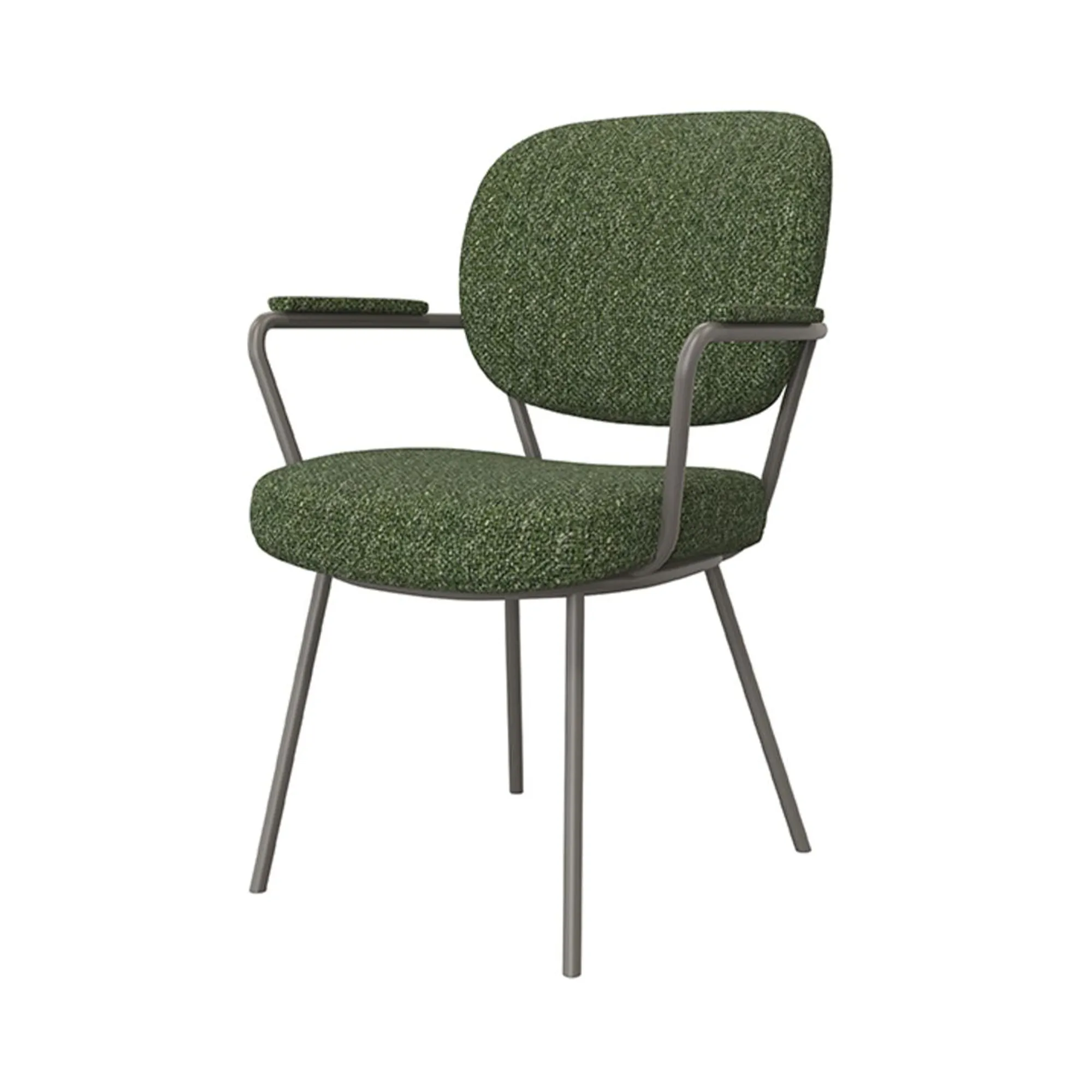Armstoel Laura forest Armstoel Laura forest bouclé