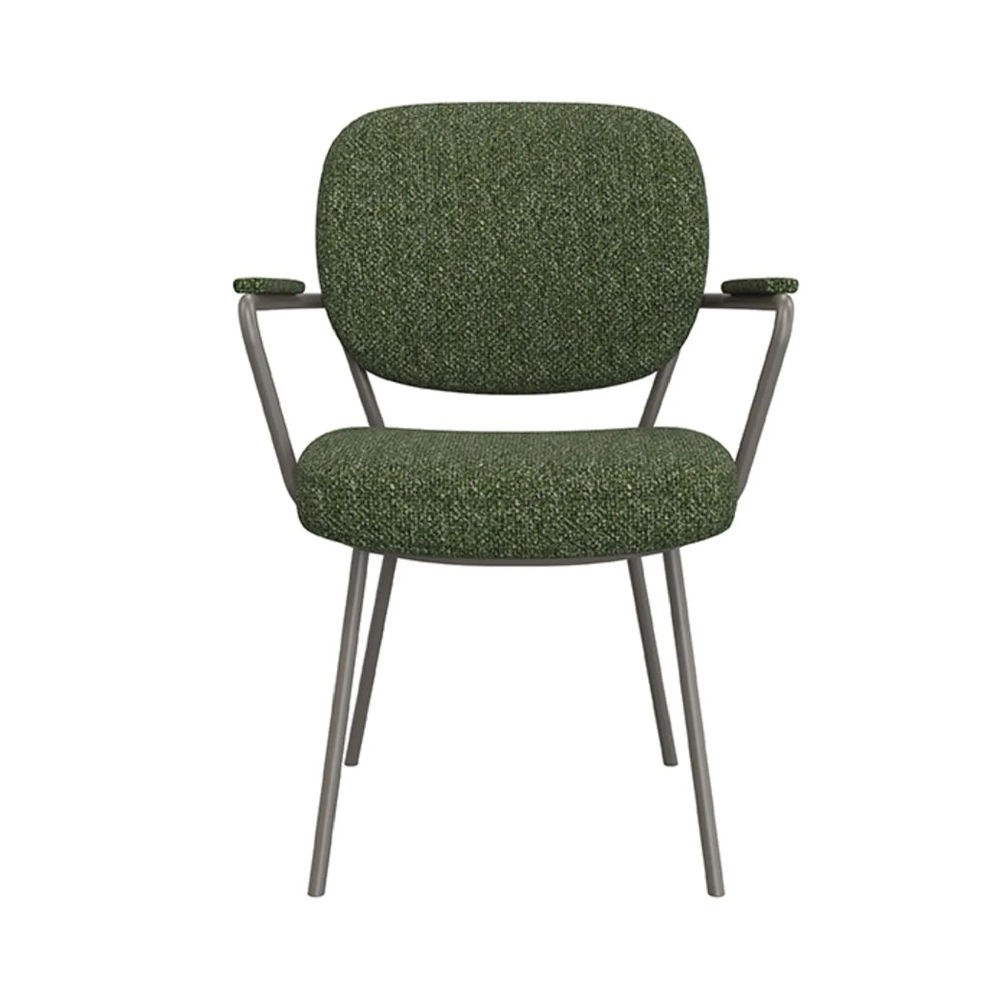 Armstoel Laura forest Armstoel Laura forest bouclé