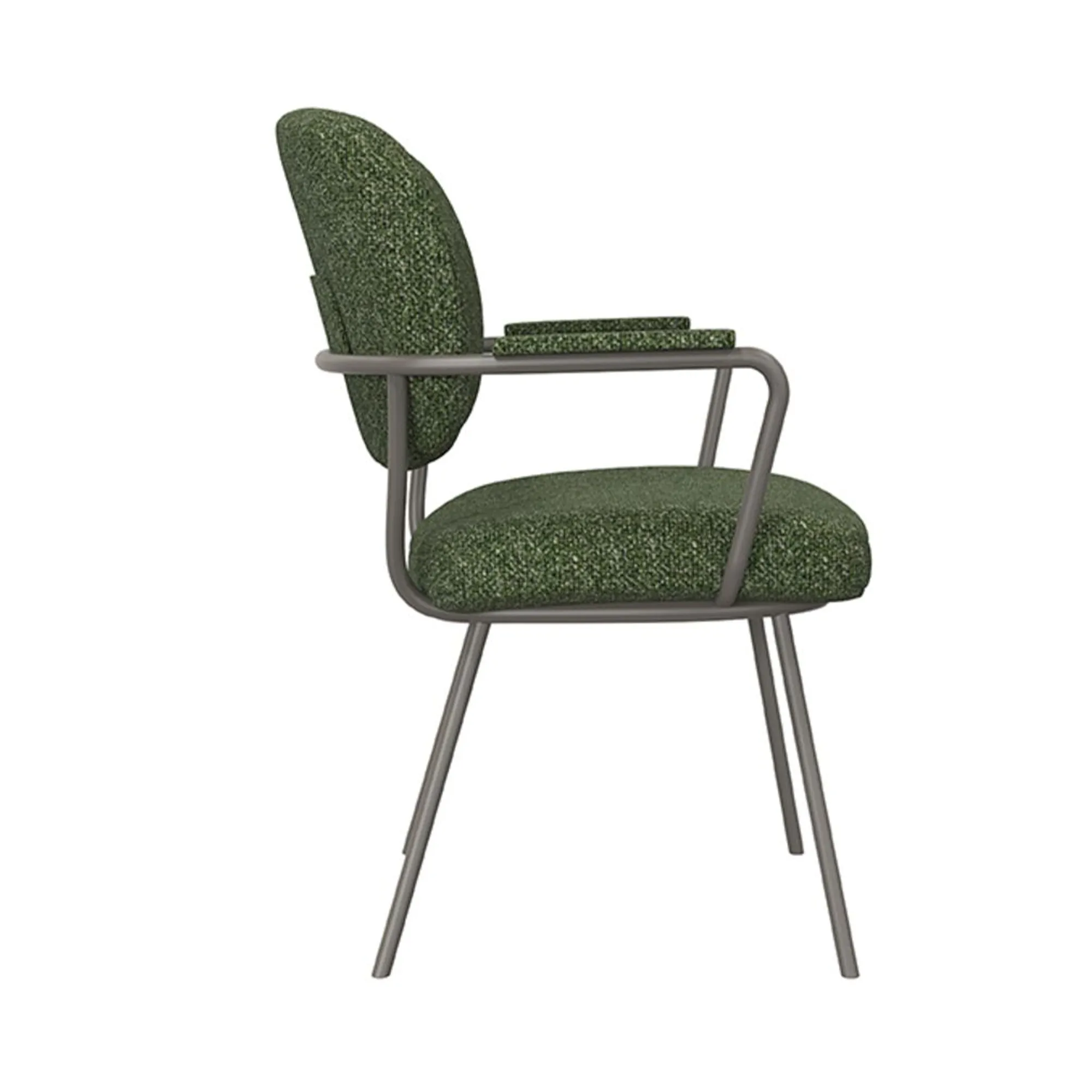 Armstoel Laura forest Armstoel Laura forest bouclé