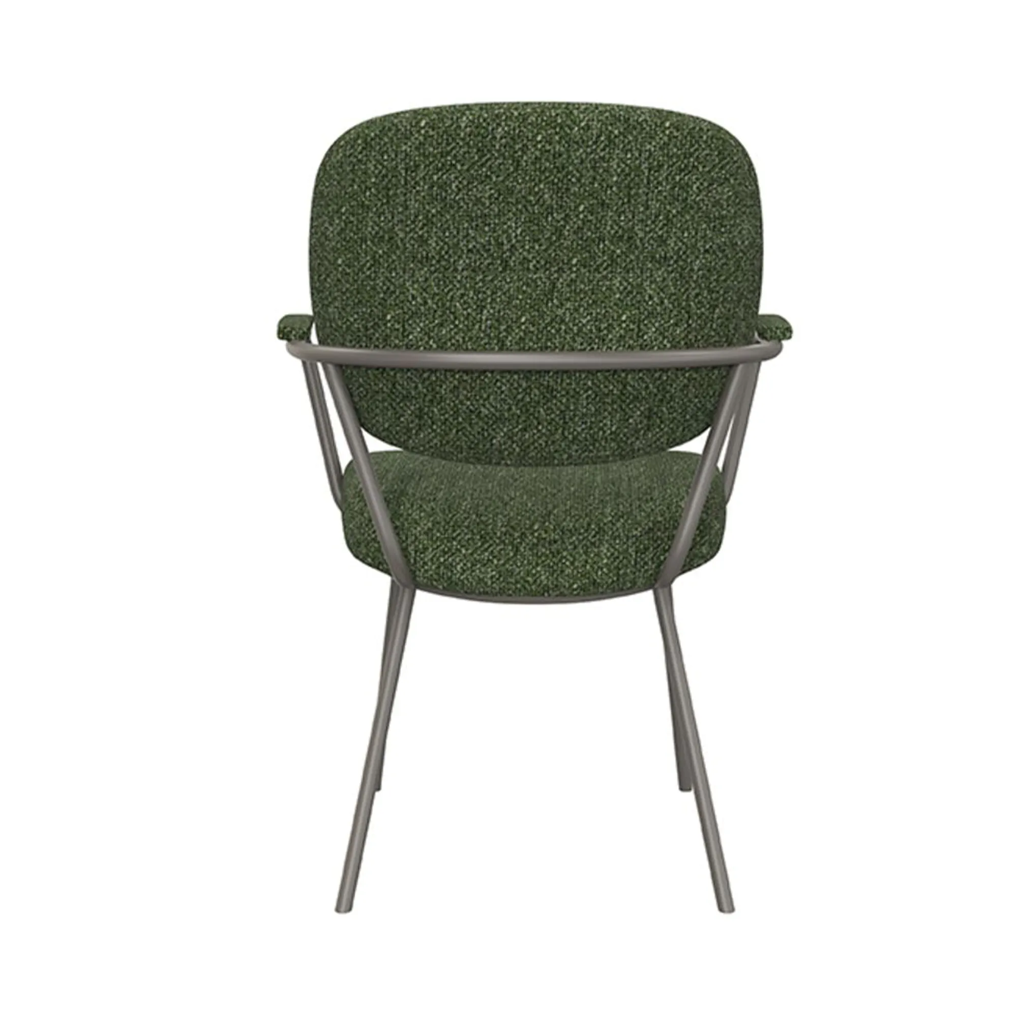 Armstoel Laura forest Armstoel Laura forest bouclé