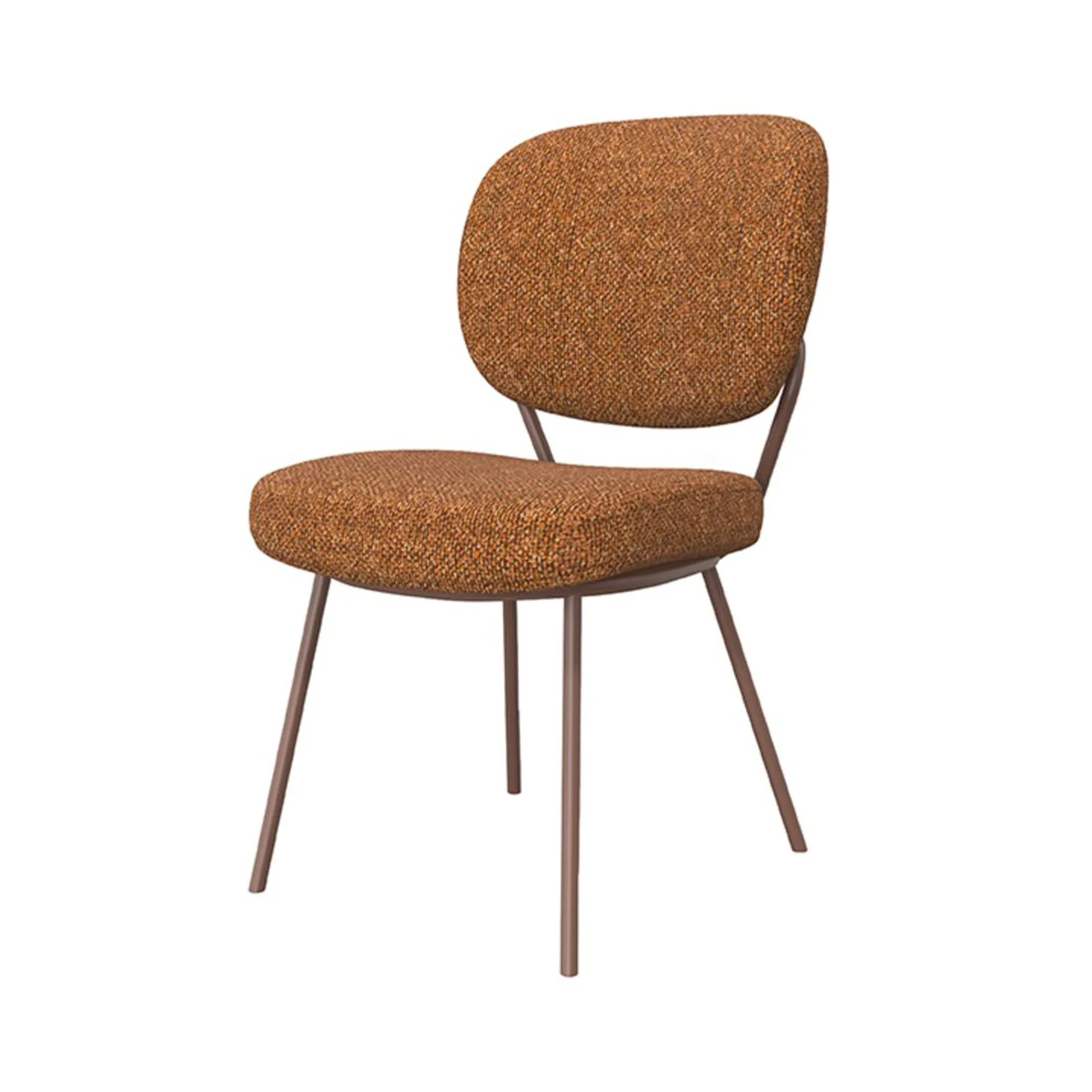 Stoel Laura coral Stoel Laura coral bouclé