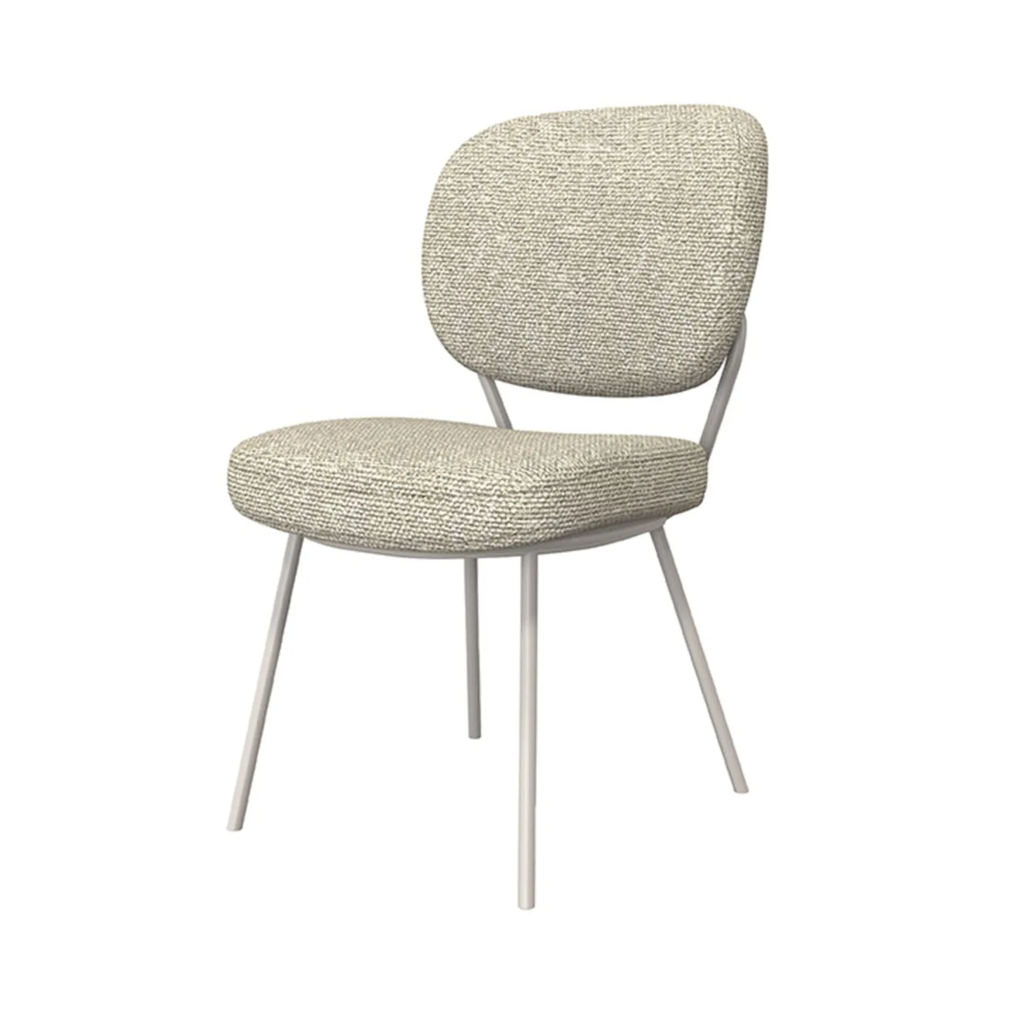 Stoel Laura naturel Stoel Laura naturel bouclé