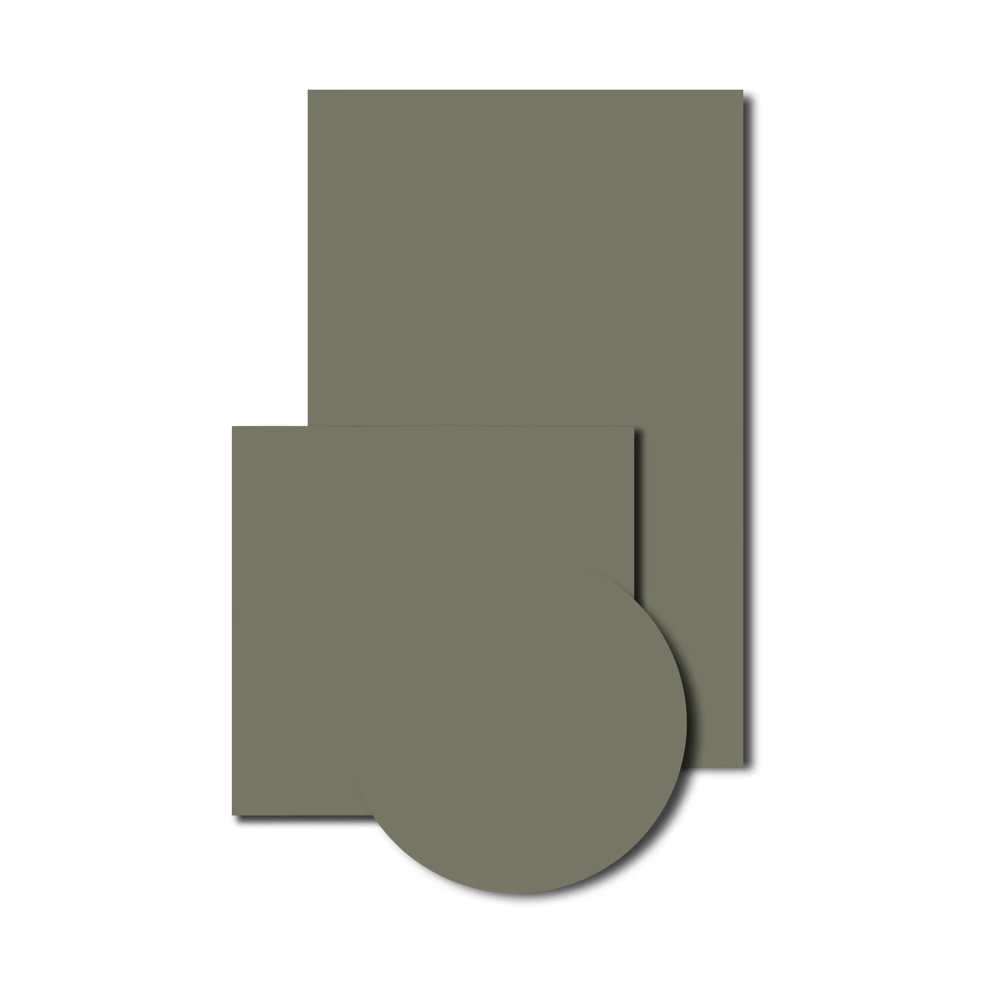 Melamine tafelblad Army Green Melamineblad U19522 Army Green
