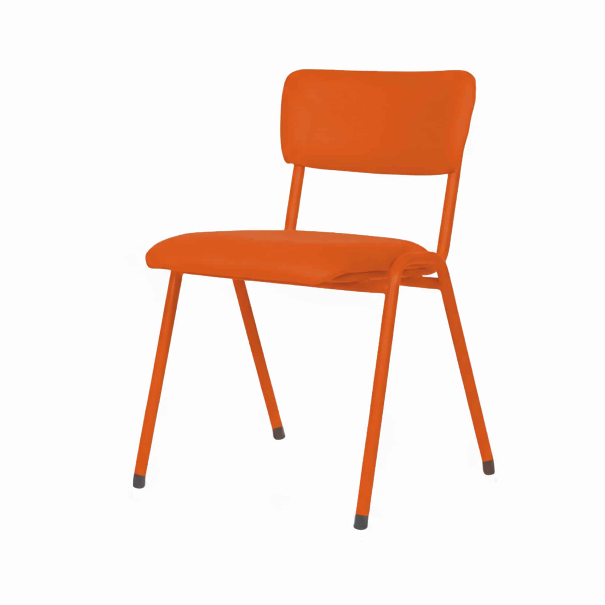 Stapelstoel Sven Ton sur Ton oranje