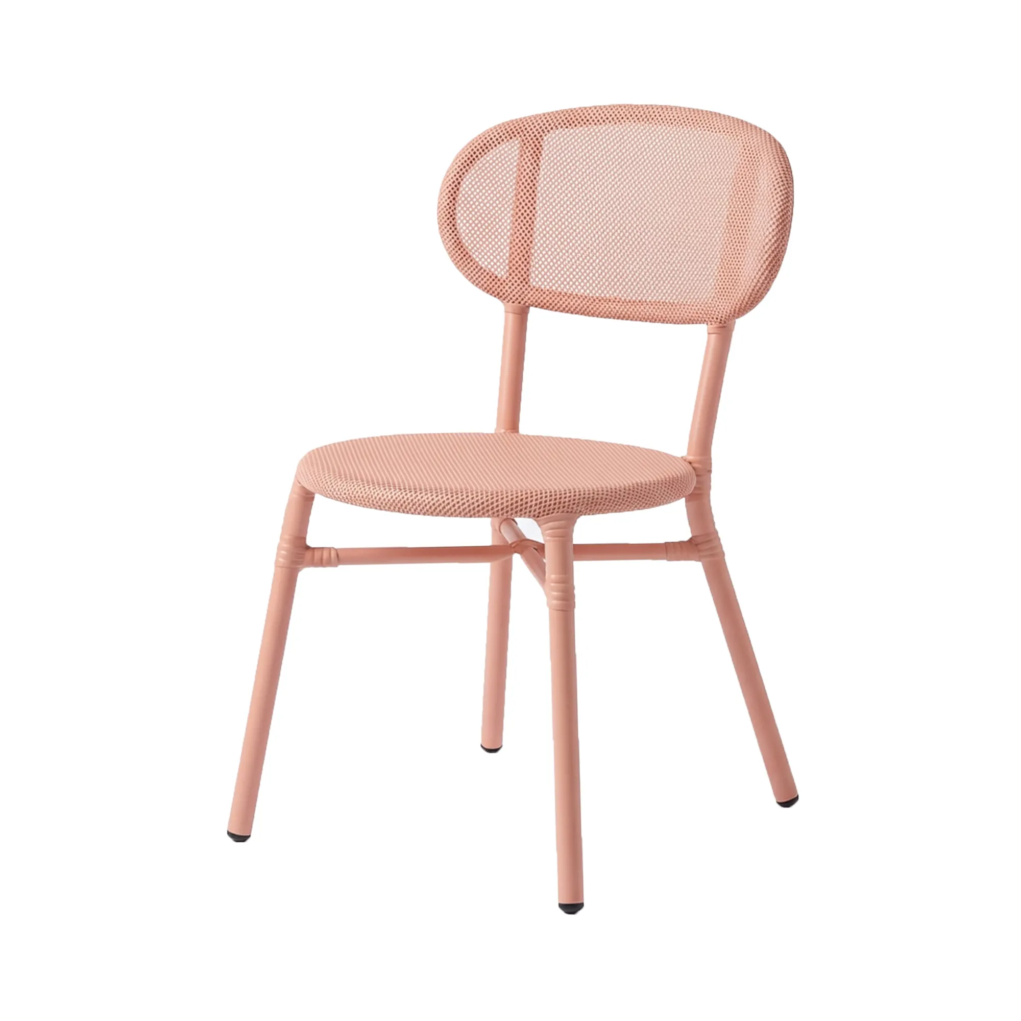 Terrasstoel April Ton sur Ton terrasset roze