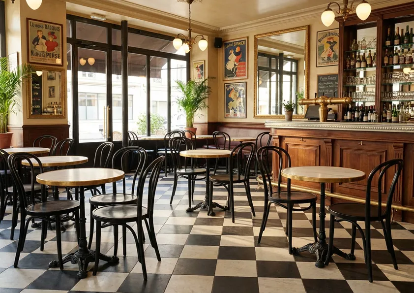 Bistro Bistro terrastafel wit marmer
