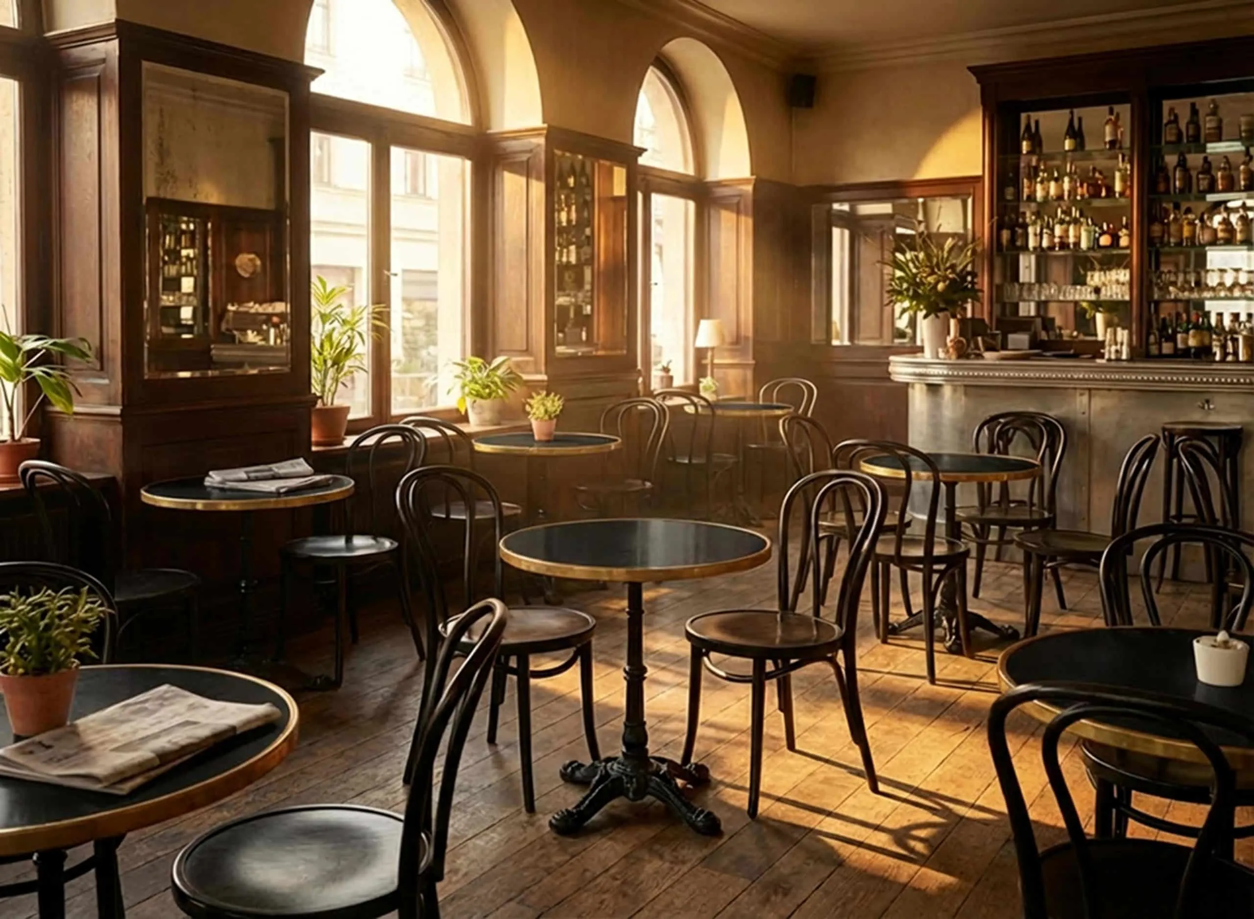 messing tafel zwart a 18 2 Bistro terrastafel zwart marmer