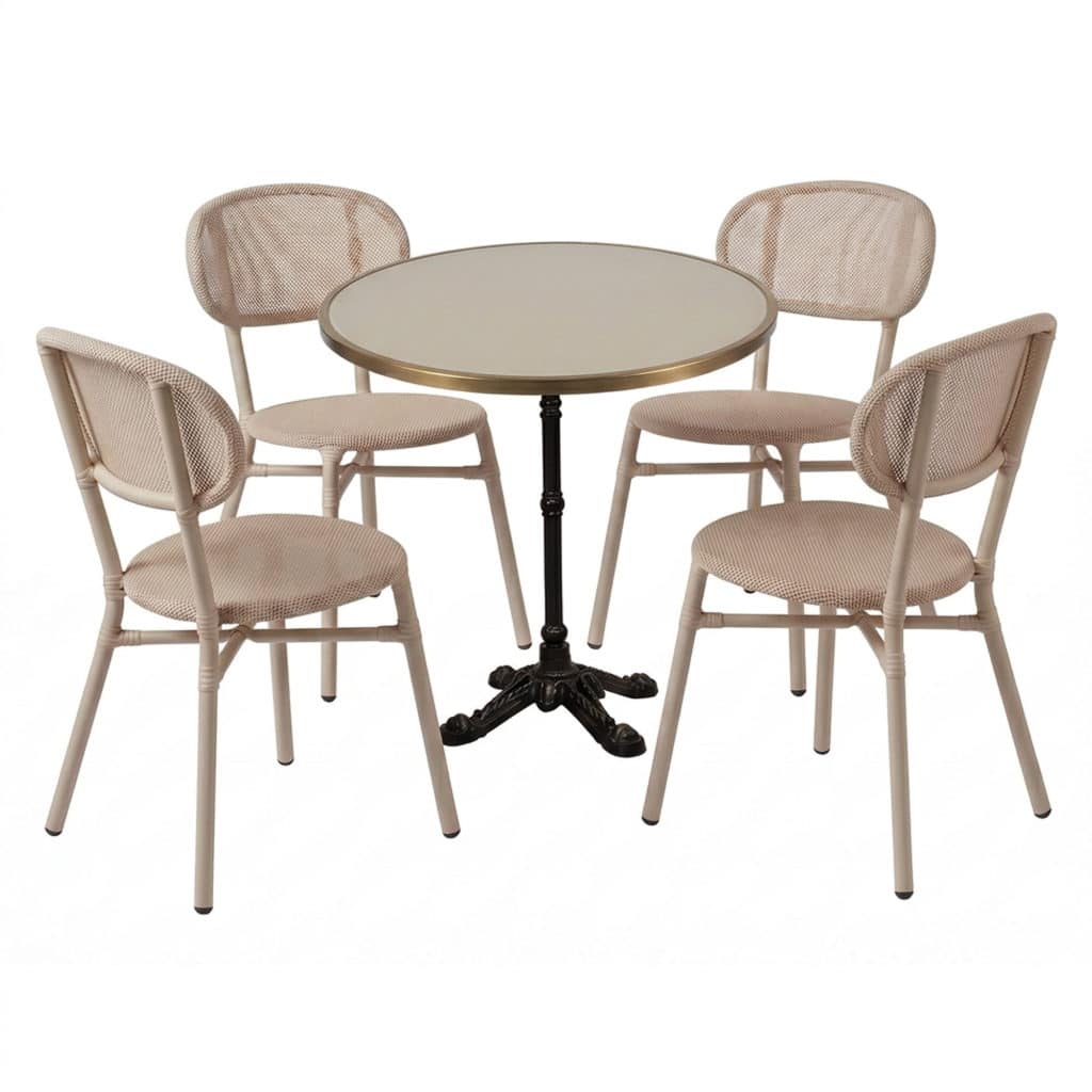 Ton sur Ton terrasset taupe