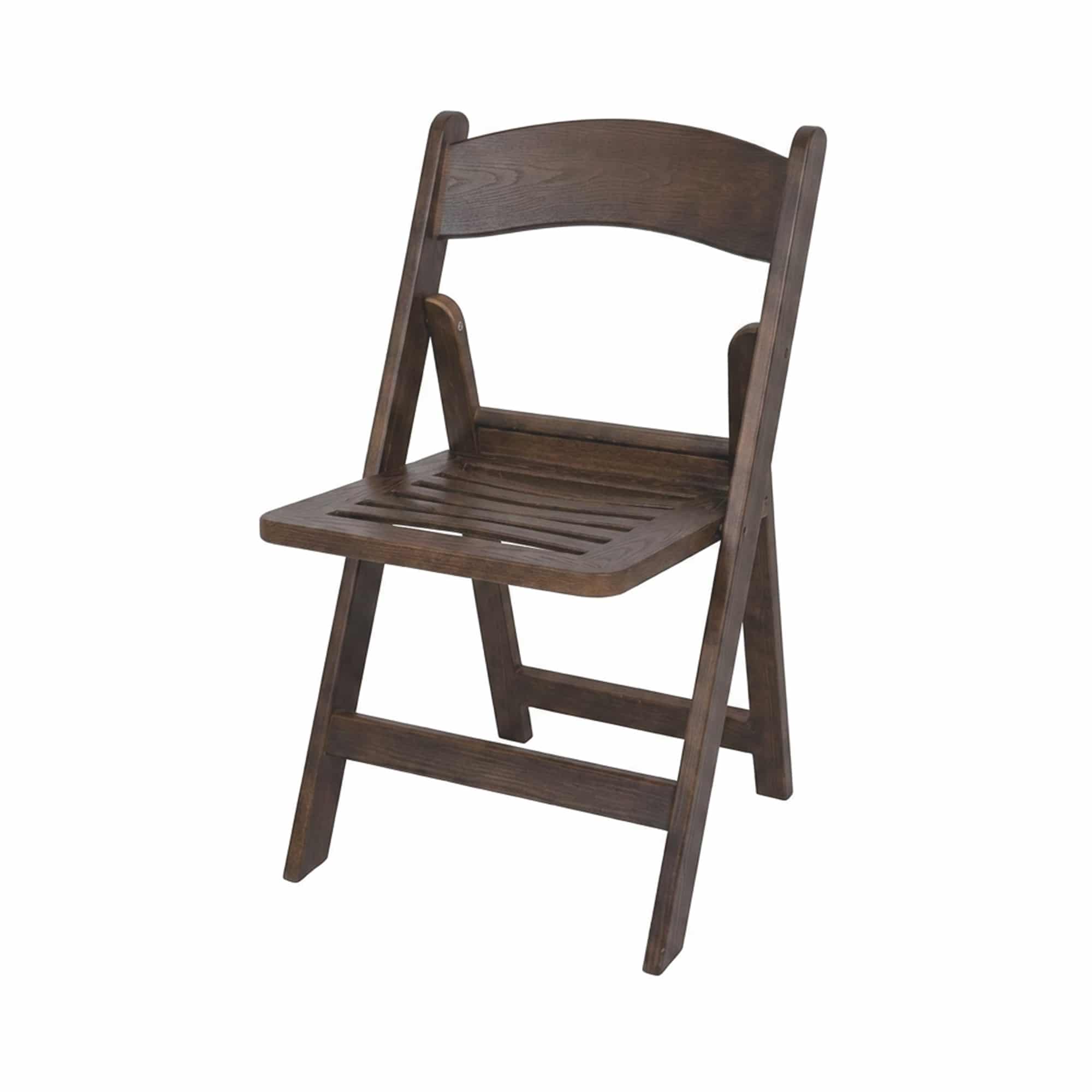 Klapstoel Partychair Terrasstoel partychair donkerbruin